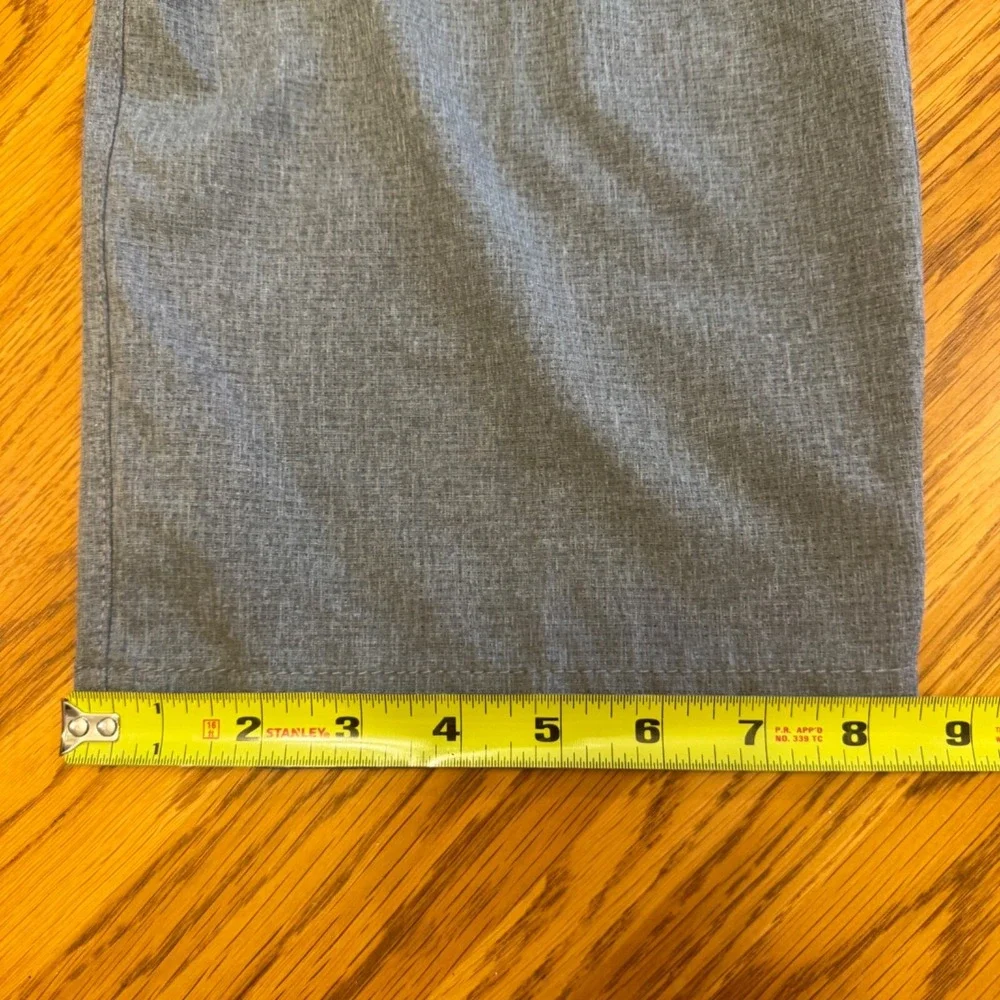 Under Armour Pants Mens 38‎ x32 Gray Chino Golf Performance Match Play Stretch *